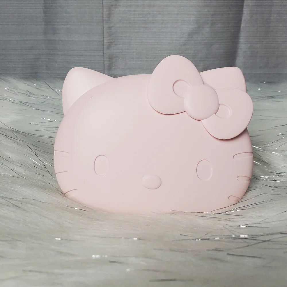 IMPRESSIONS FOR HELLO KITTY matte pink kawaii compact mirror